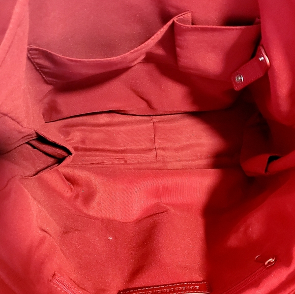 Express Design Studio Large Leather Tote - Picture 5 of 7